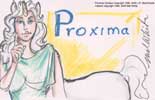 Con-Badge: Proxima in hir natural form.